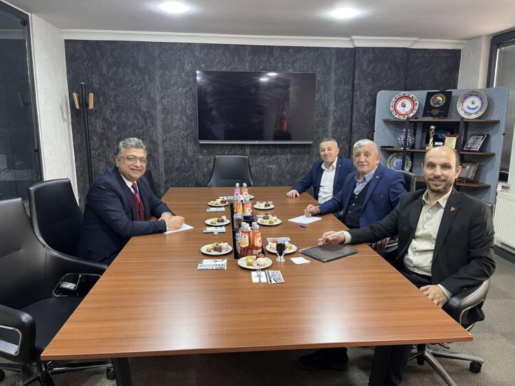 DPÜ Rektörü Prof. Dr. Süleyman Kızıltoprak’tan Odamıza Ziyaret